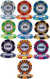 Monte Carlo Series 14 Gram Poker Chips