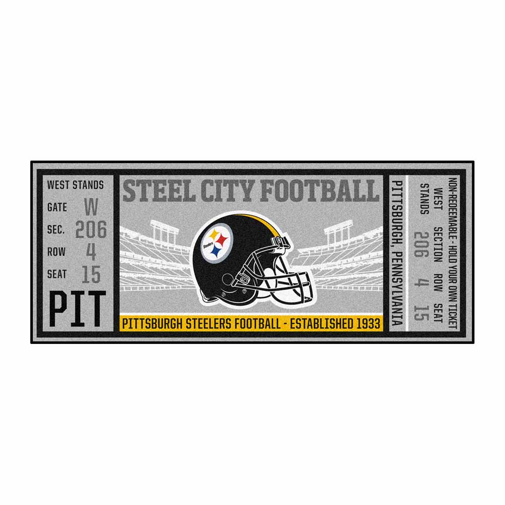 NFL Pittsburgh Steelers Ticket Runner AmericanGamingSupply